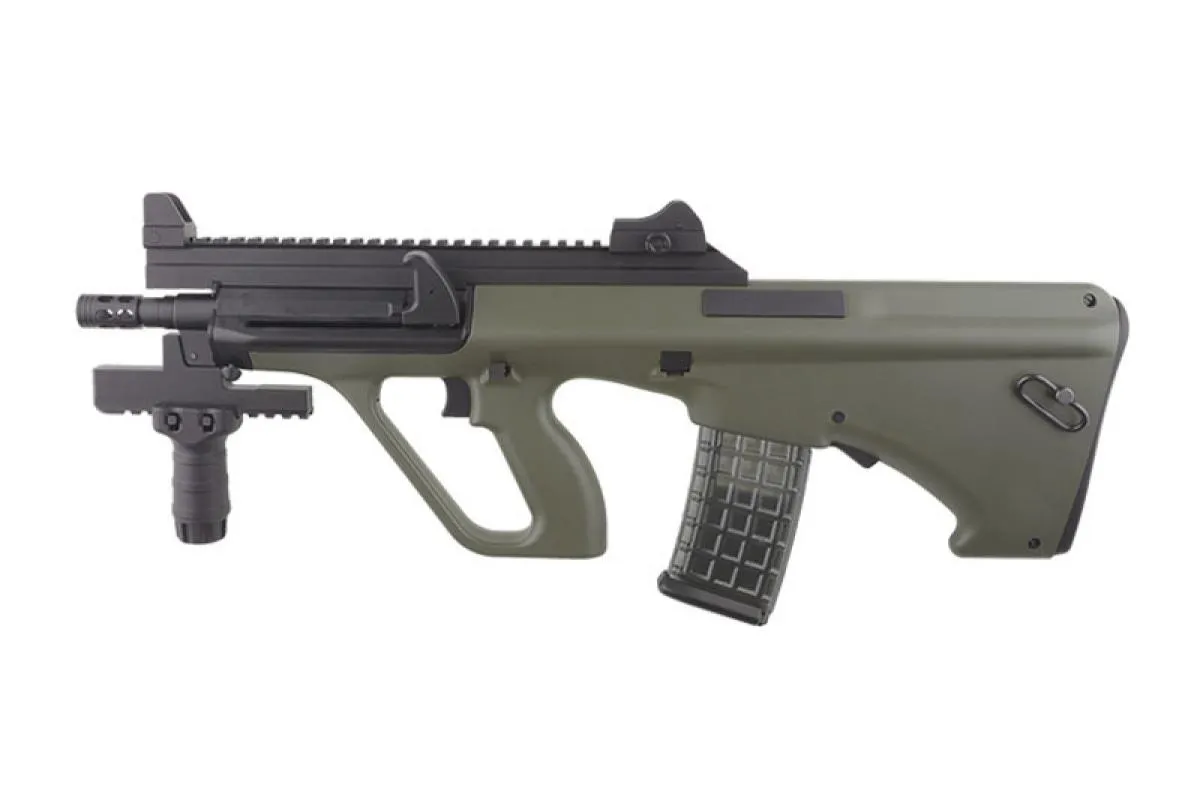 Snow Wolf SW-020T AUG COMMANDO Carbine Olive Drab AEG 0,5 Joule