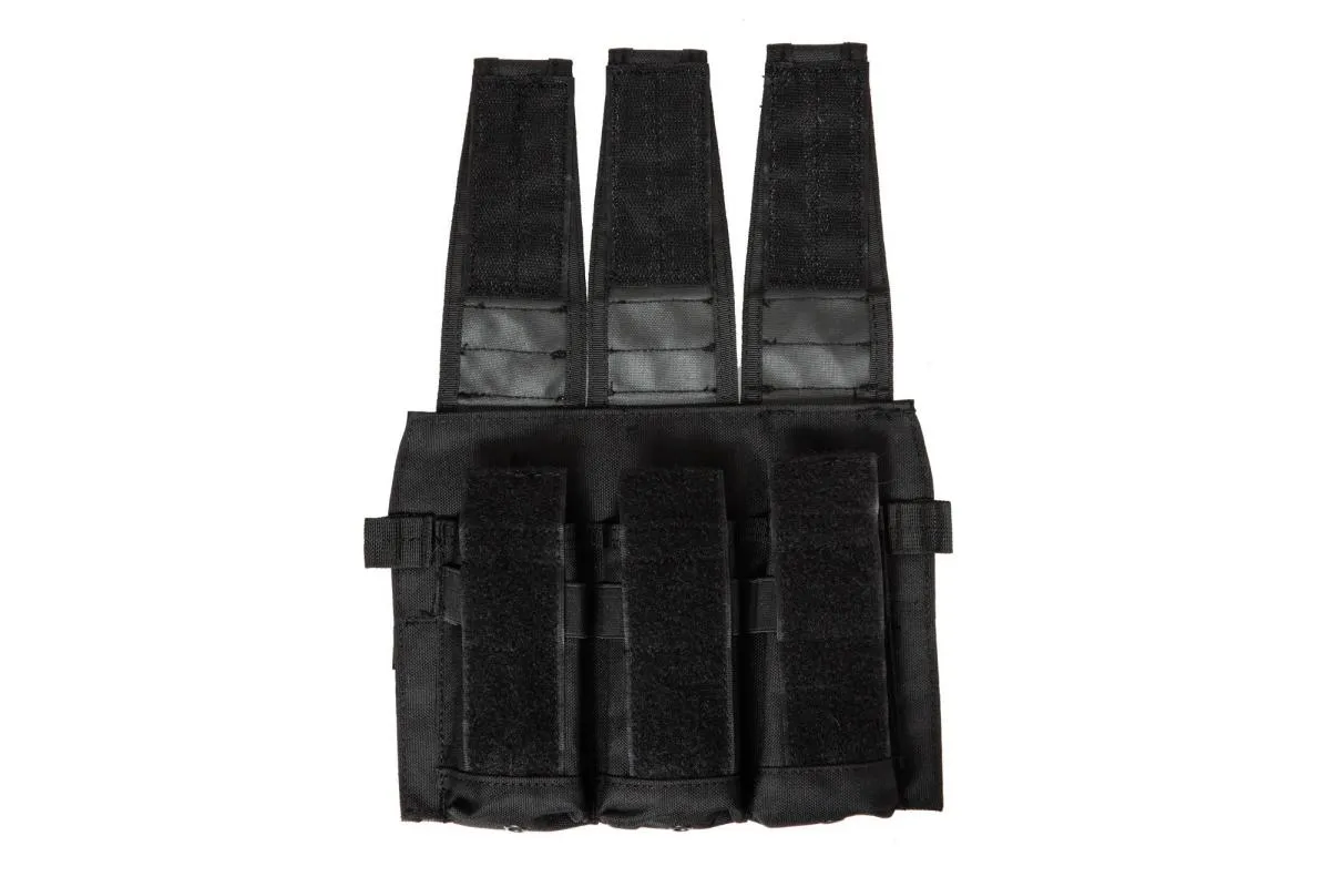 Triple 5.56 Magazine Pouch Black