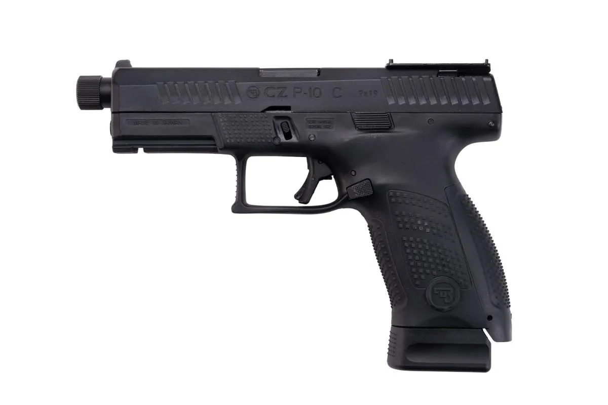 ASG CZ P-10 OR SR Black CO2 CBB 6mm Blowback Red-Dot ready