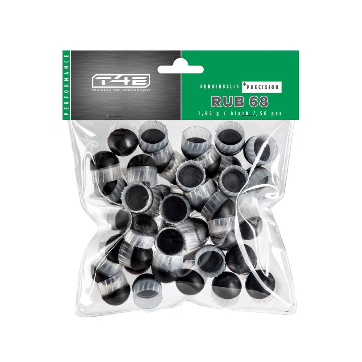 Umarex T4E Performance RUB 68  Prec Rubberballs Bag 50 pieces