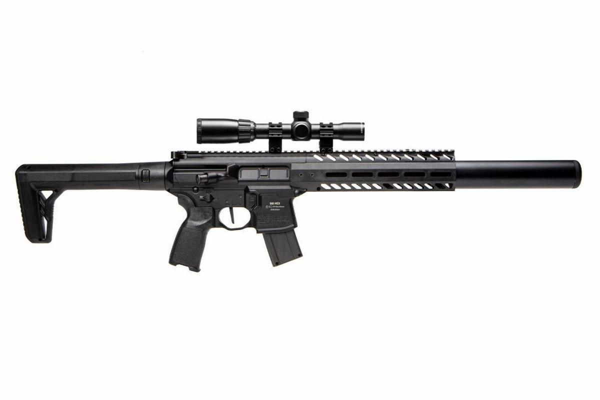 Sig Sauer MCX  4,5mm Druckluft Co2 inkl. Sig ZF 1-4x24 Non Blow Back