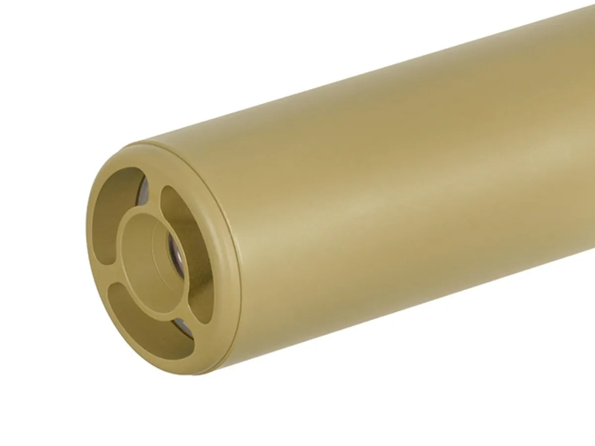 5KU US SOCOM 5.56 SPITFIRE Tracer Sound Suppressor Tan