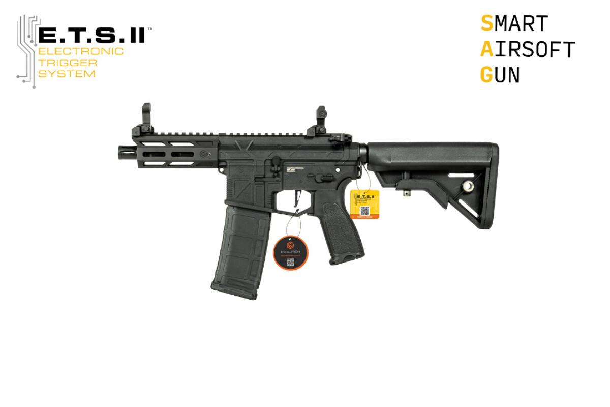 Evolution Ghost 2 XS EMR   E.T.S  II  Black S-AEG