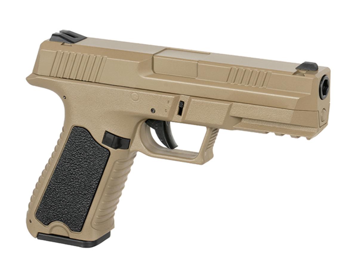 CM127 Tan Mosfed Edition Gen. 3 AEP Pistol 0,5 Joule (Li-Po+Mosfet)