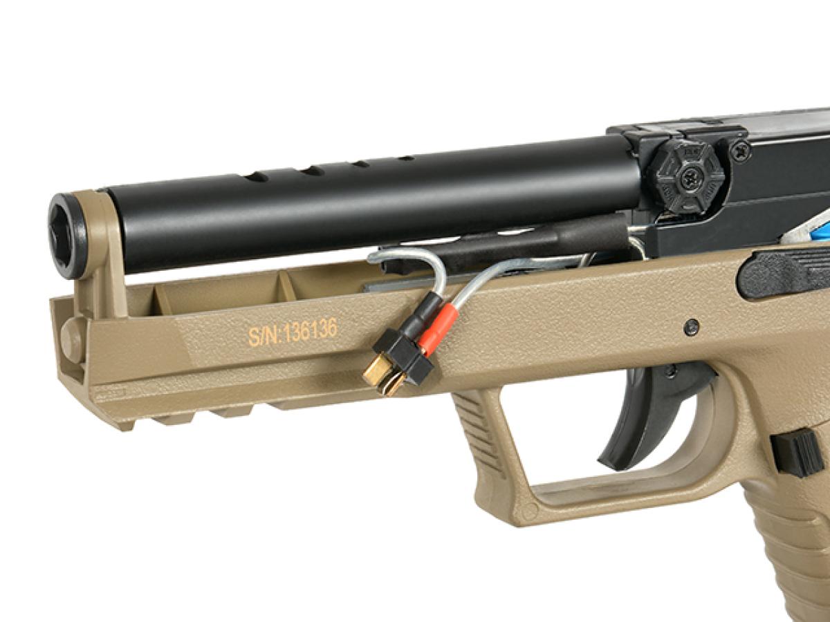 CM127 Tan Mosfed Edition Gen. 3 AEP Pistol 0,5 Joule (Li-Po+Mosfet)