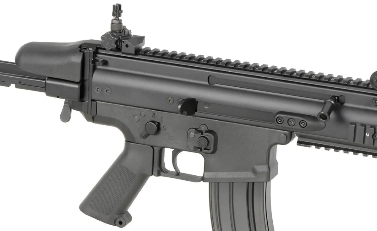 Cyma SCAR SC PDW Black mit ETU & Mosfet 0,5 Joule AEG ab14