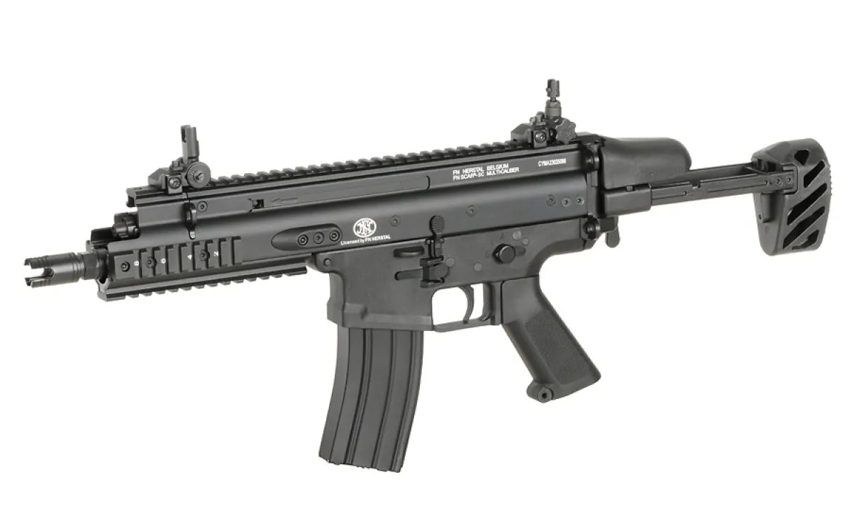 Cyma SCAR SC PDW Black mit ETU & Mosfet 0,5 Joule AEG ab14