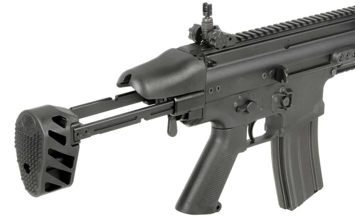 Cyma SCAR SC PDW Black mit ETU & Mosfet 0,5 Joule AEG ab14