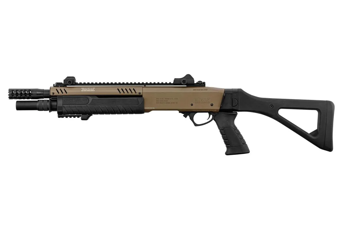 FABARM STF12 Compact Shotgun FDE 6mm Gas Non Blowback