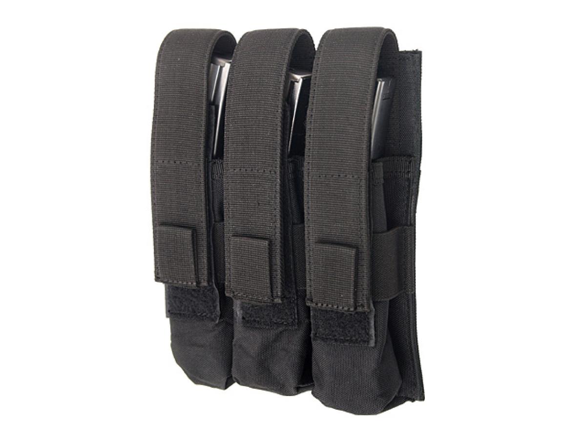 Triple magazine pouch Black suitable for MP5 3-6 Magazines