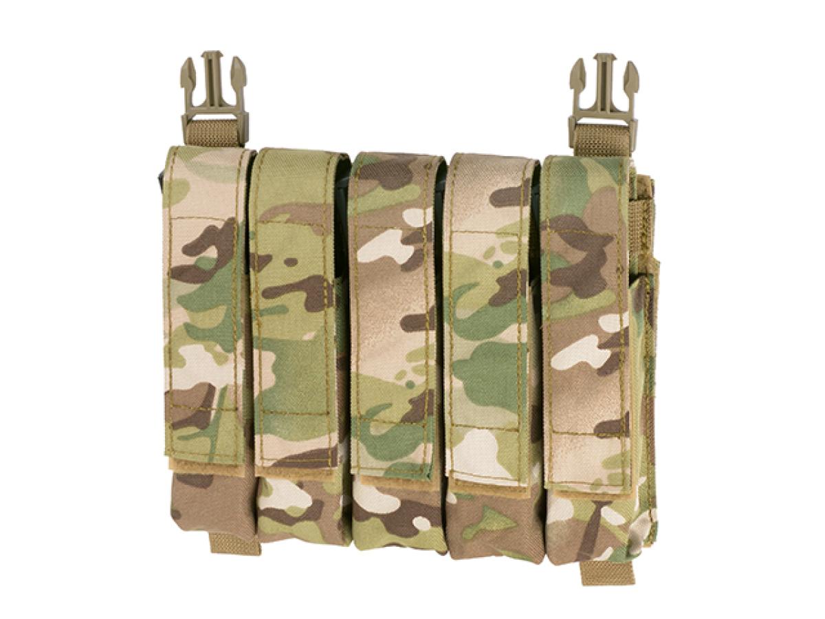 SMG Hybrid Mag Pouch 5 Mags Mulitcamo passend fur MP5 Modelle