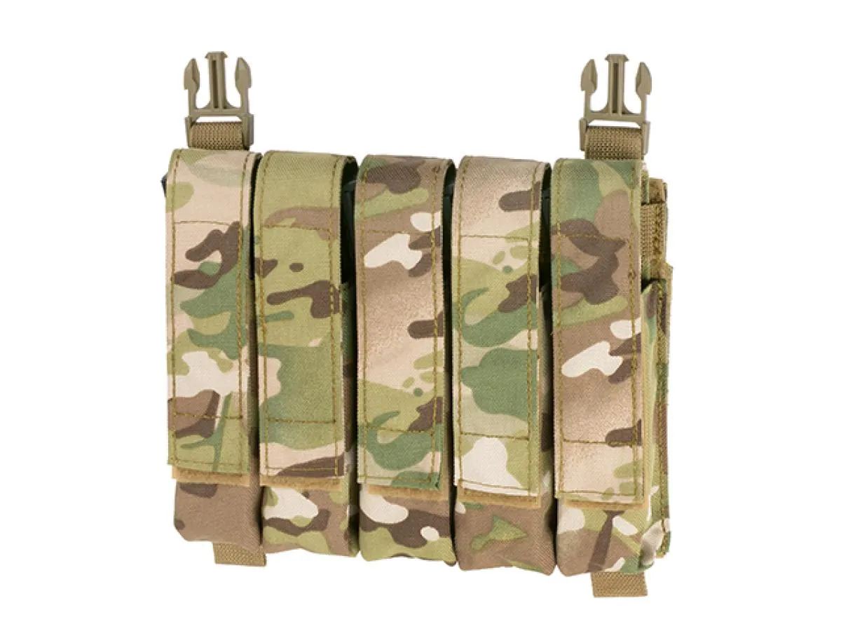 SMG Hybrid Mag Pouch 5 Mags Multicamo suitable for MP5 Series