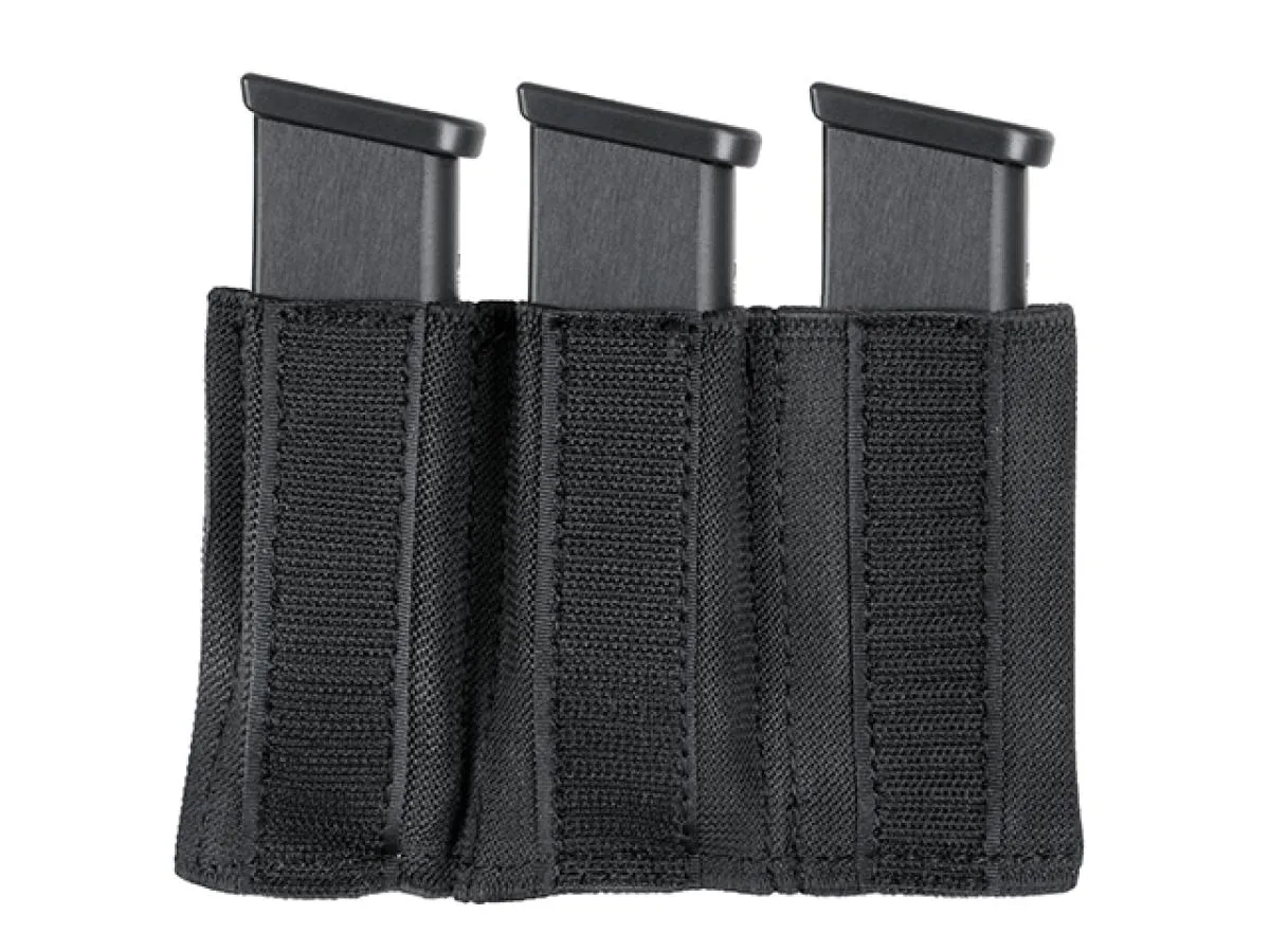 Triple Pistolen Magazin Pouch für Plate Carrier Schwarz