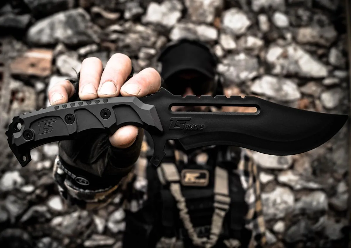 TS BLADES RAPTOR G3 GRIP SAND DUMMY KNIFE