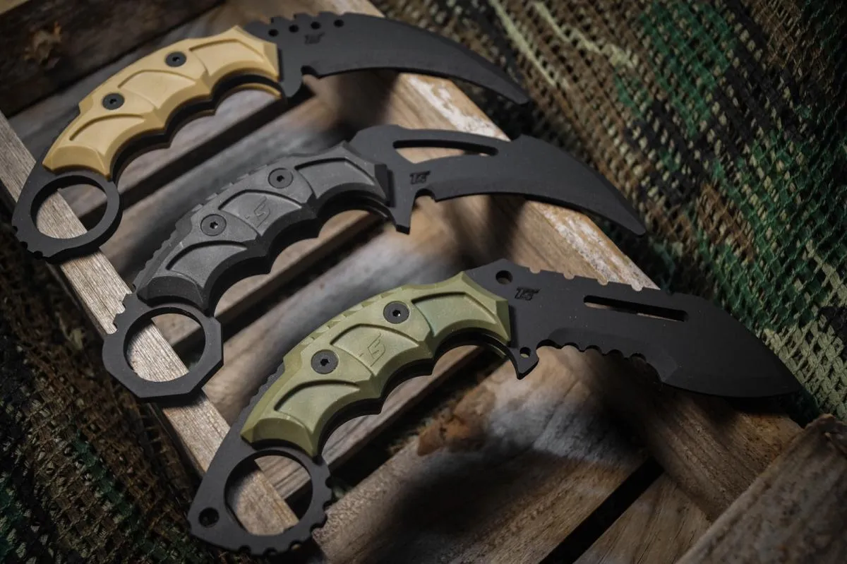 TS CHACAL GRIP SAND DUMMY KNIFE