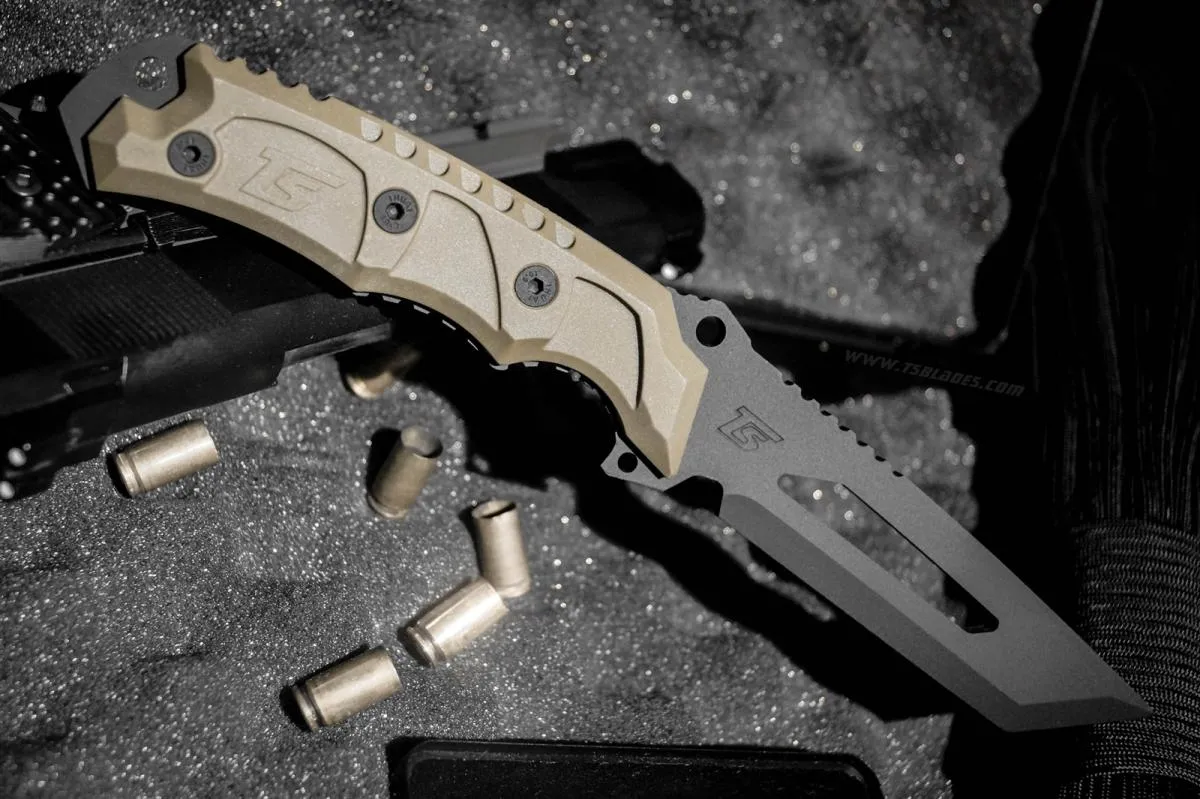 TS-BLADES ELITE GRIP SAND DUMMY KNIFE