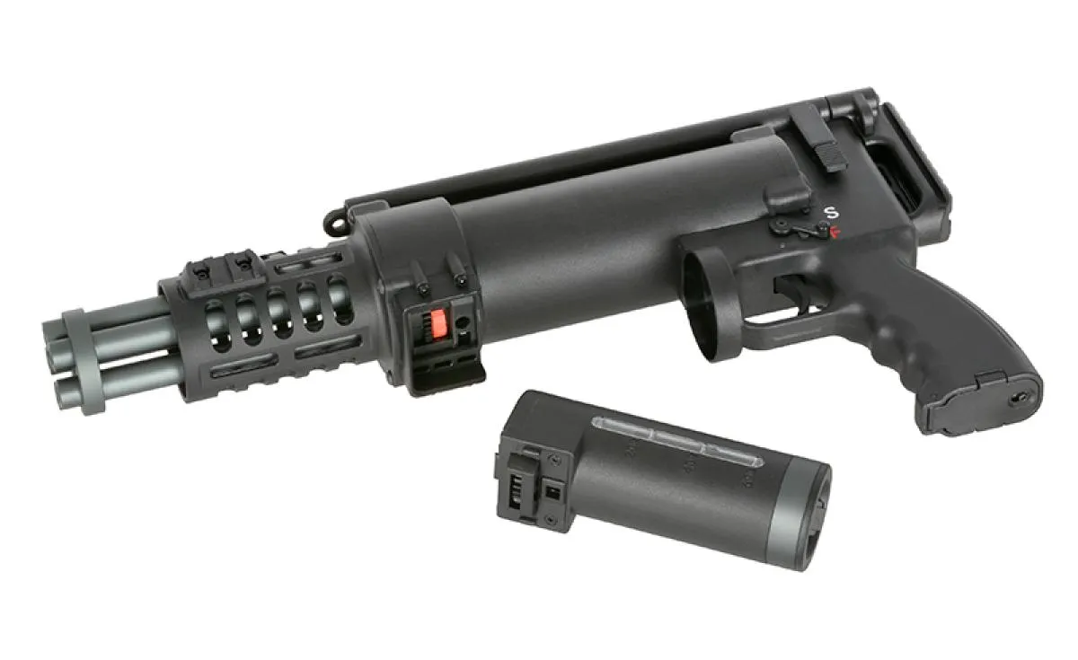 Well Pro WE23-MINI Compact Rotary Minigun AEG 0,5 Joule