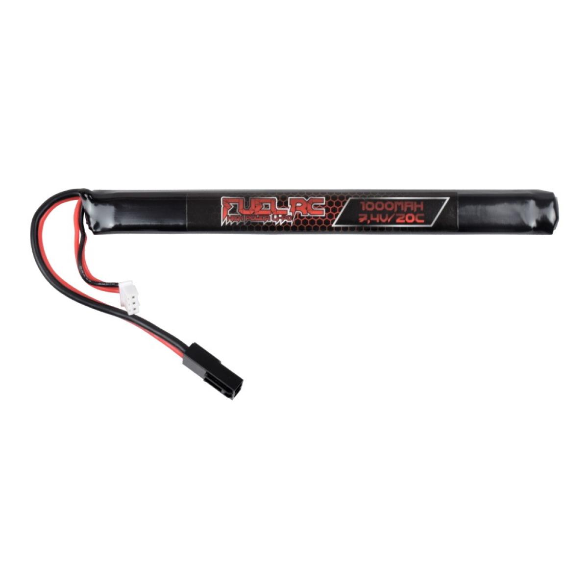 Fuel 7,4V 1000mAh 20C Li-PO Super Slim