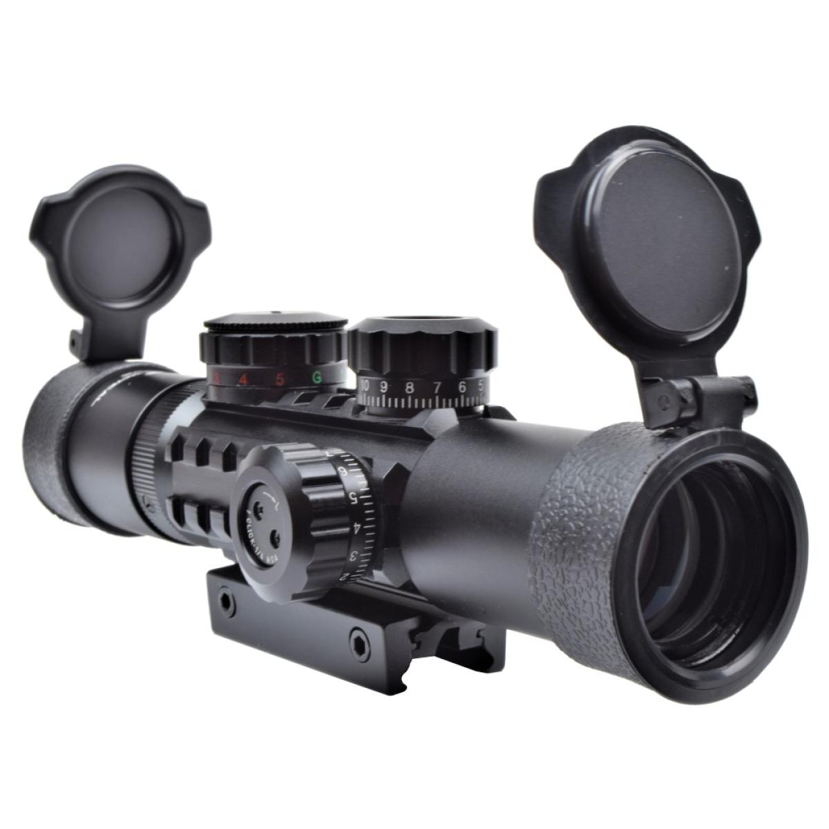 S-TACTICAL SCOPE ZOOM 3-9X26MM LENS Black