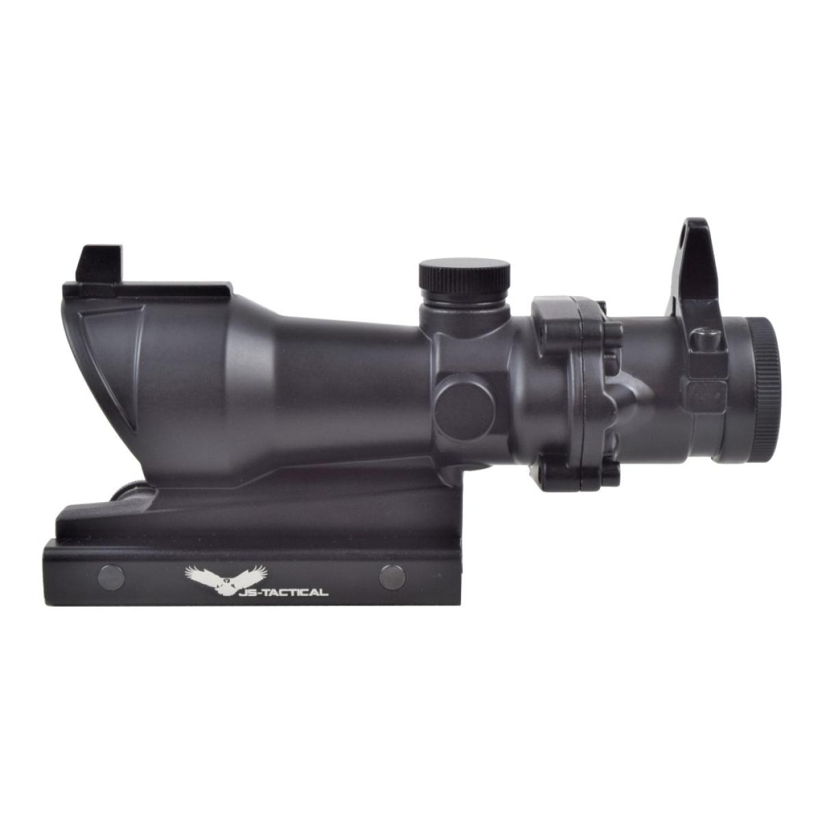 JS-TACTICAL COMPACT SCOPE 32MM LENS 4X ZOOM Black