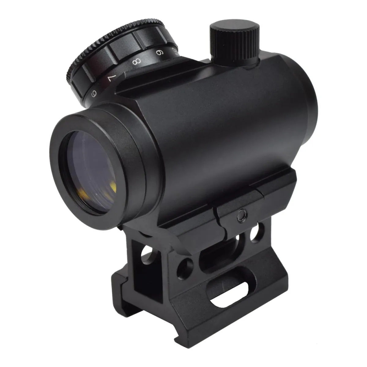 JS-Tactical Red Dot mit 1" High Riser Black