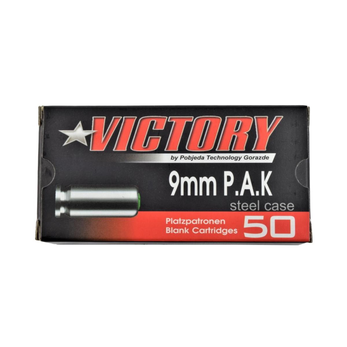 Victory Platzpatronen  9mm P.A.K  50 Stück