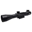 JS-TACTICAL RIFLE SCOPE ZOOM 3X-9X LENS 40mm