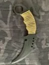 TS BLADES BLACK HORNET G3 SAND PARACORD DUMMY KNIFE