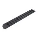 POLYMER 20MM RAILS FOR M-LOK AND KEYMOD 6 PIECES SET TAN